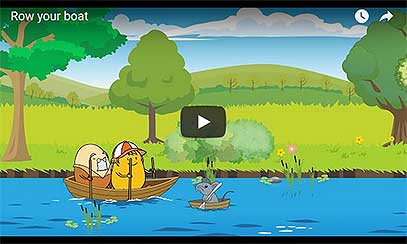 Chiang Mai animation studio - Row your boat
